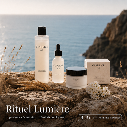 Rituel Lumière — Coffret Skincare 3 Produits au Riz Japonais